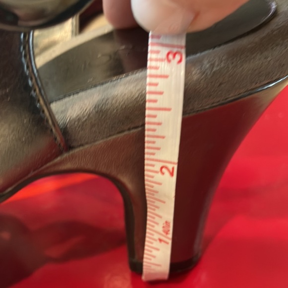 Aerosols gray fabric sling back sandals - Picture 9 of 10